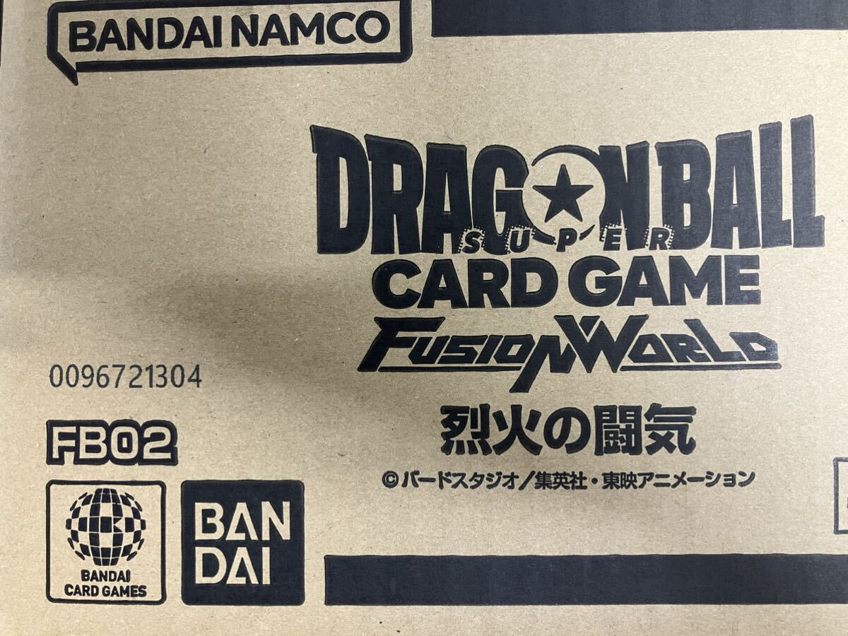 フュージョンワールド2弾 「烈火の闘気」 未開封 カートン