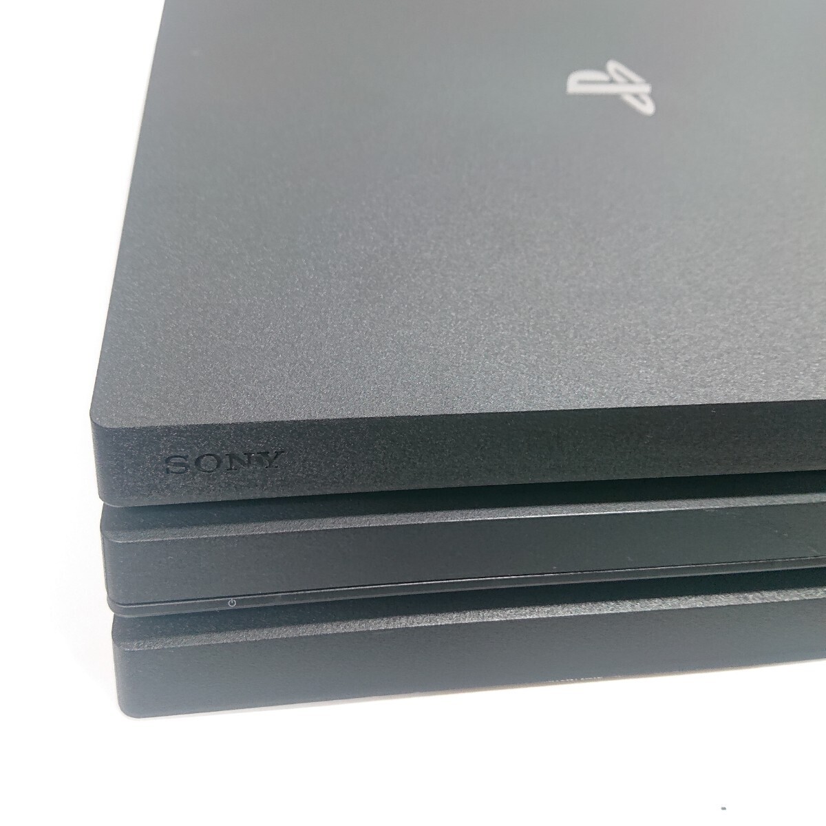 【1円～】PS4 Pro 本体 動作確認済み FW10.01 SONY PlayStation4 プレイステーション4 CUH-7200B 1TB ケーブル ジェット・ブラック _画像3