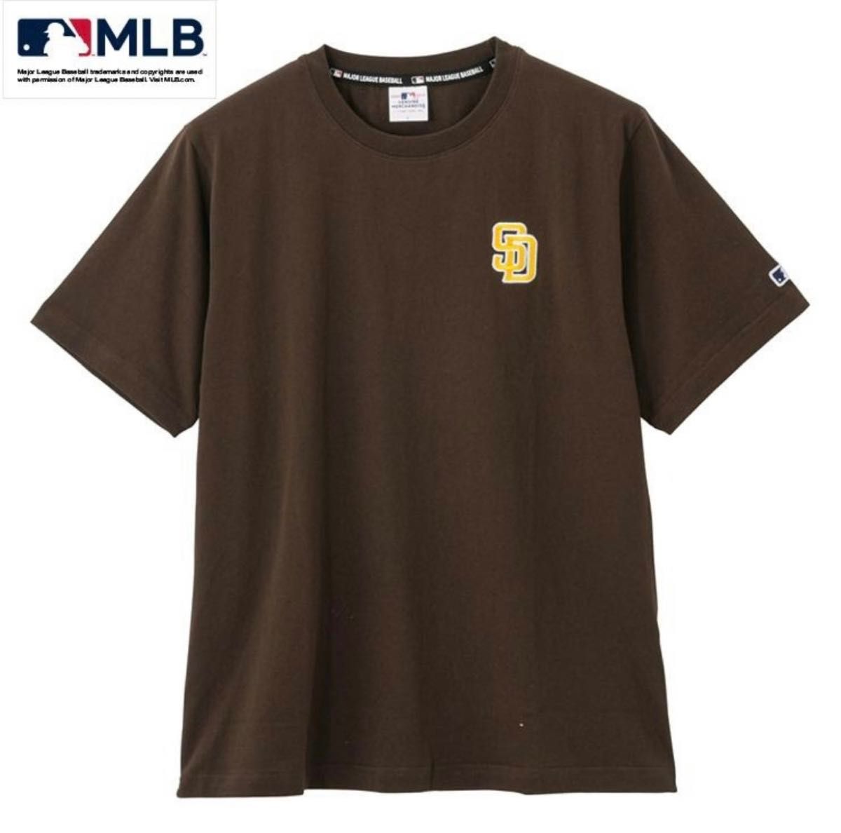 MLB サンディエゴ・パドレス 半袖 Tシャツ カットソー ブラウン LLサイズ ダルビッシュ有 松井裕樹