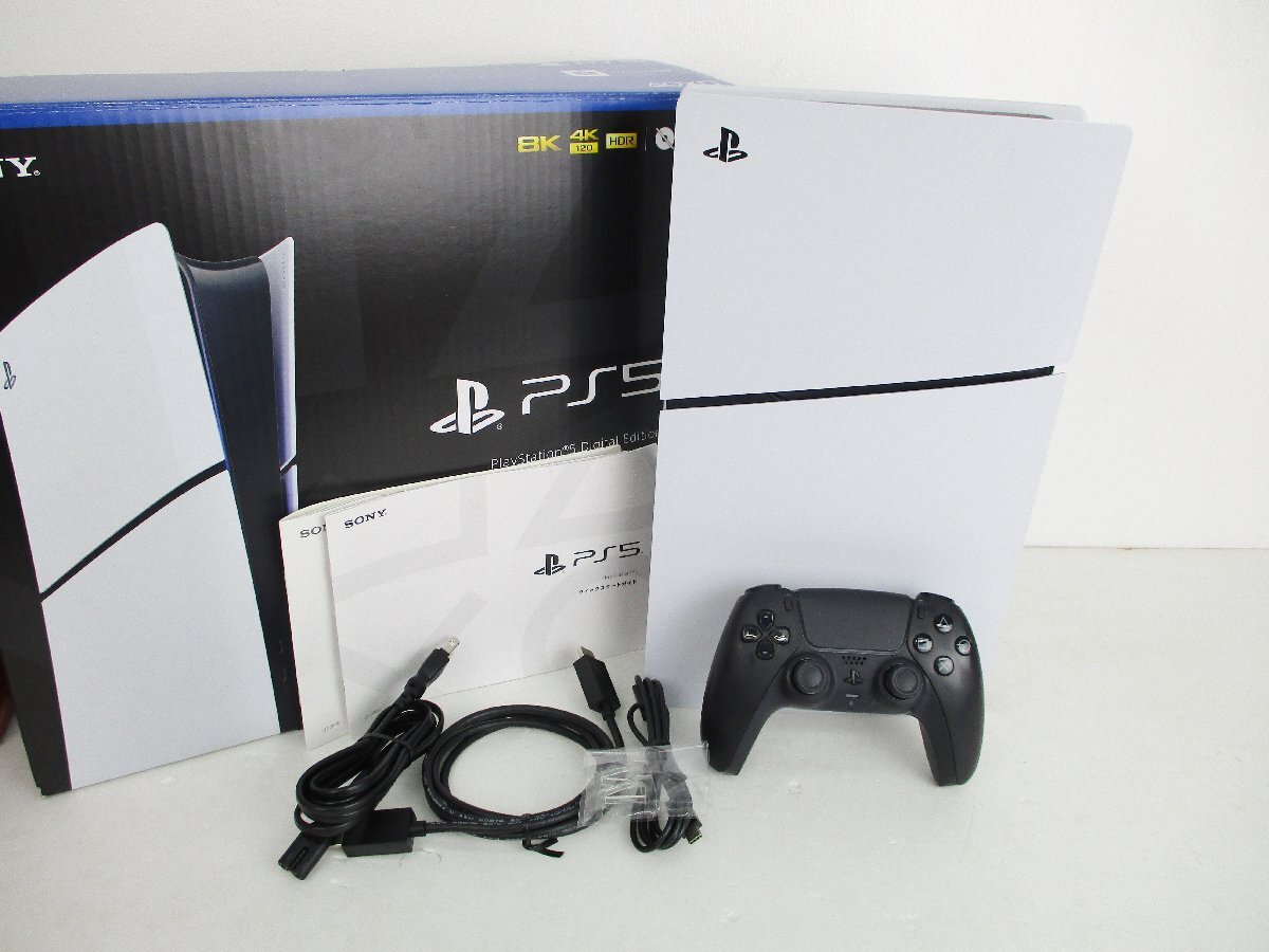 ジャンク品★PS5 プレステ5 本体（CFI-2000）デジタル ★初期化済★動作未確認★現状品 【ゲ-654】の画像1