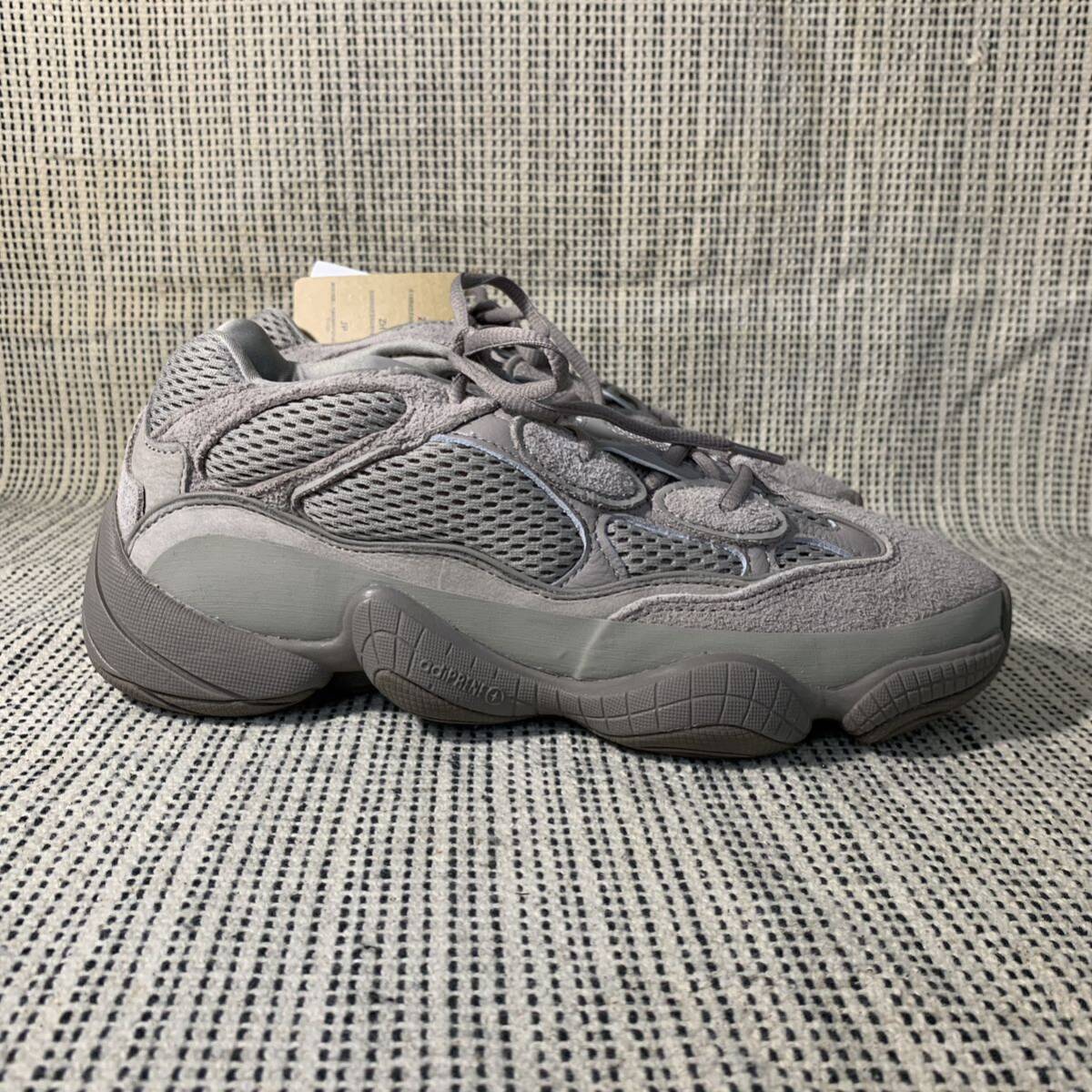 【新品】希少 adidas Yeezy 500 アディダス イージー GX3607 Ash Grey アッシュグレー スニーカー