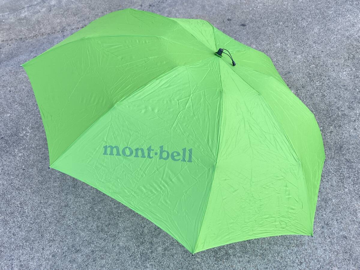 mont-bell モンベル 折り畳み傘 トレッキングアンブレラ 軽量_画像2