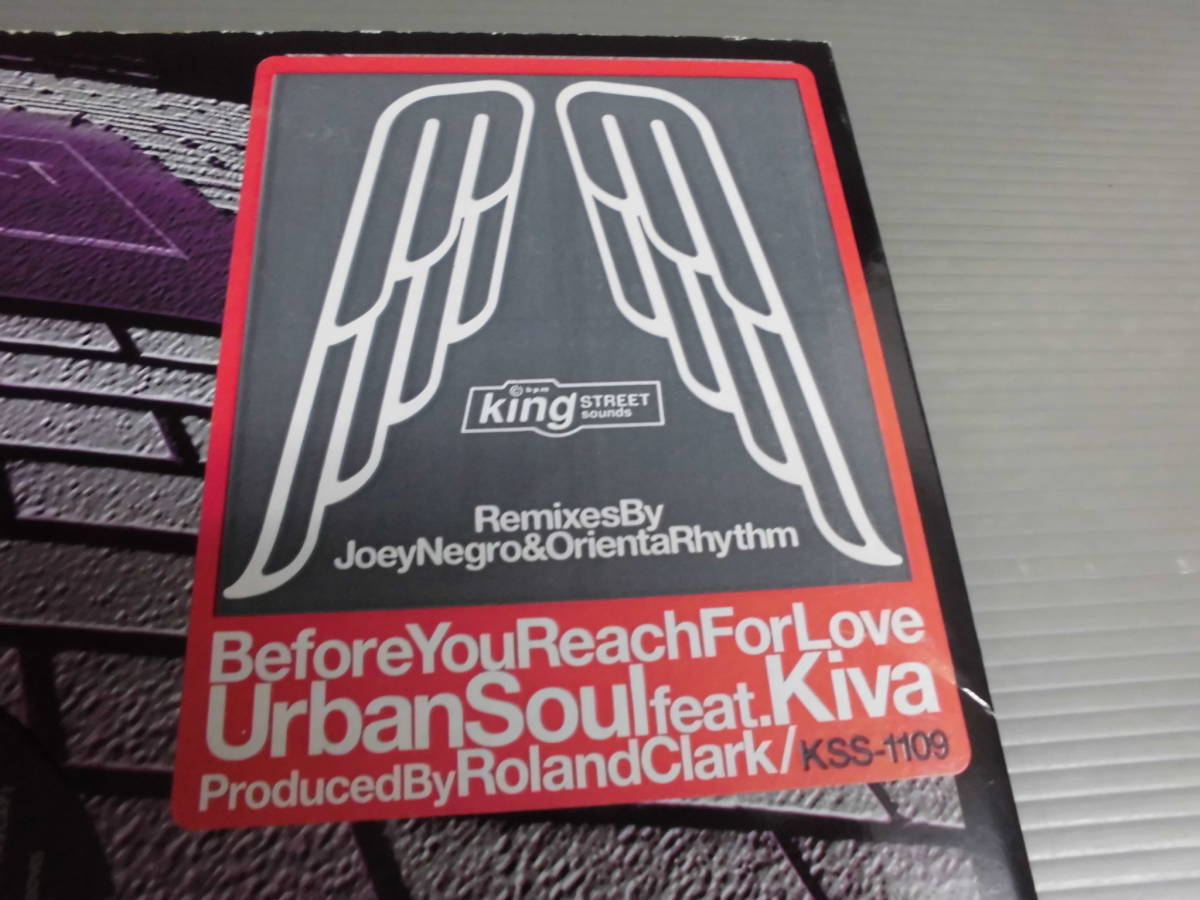 URBAN SOUL FEAT. KIVA/BEFORE YOU REACH FOR LOVE/2786の画像4