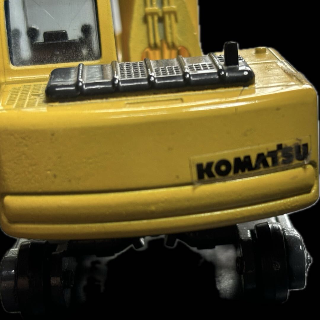 [.]KOMATSU Komatsu экскаватор PC100 сделано в Японии миникар .. машина тяжелое оборудование б/у не продается 