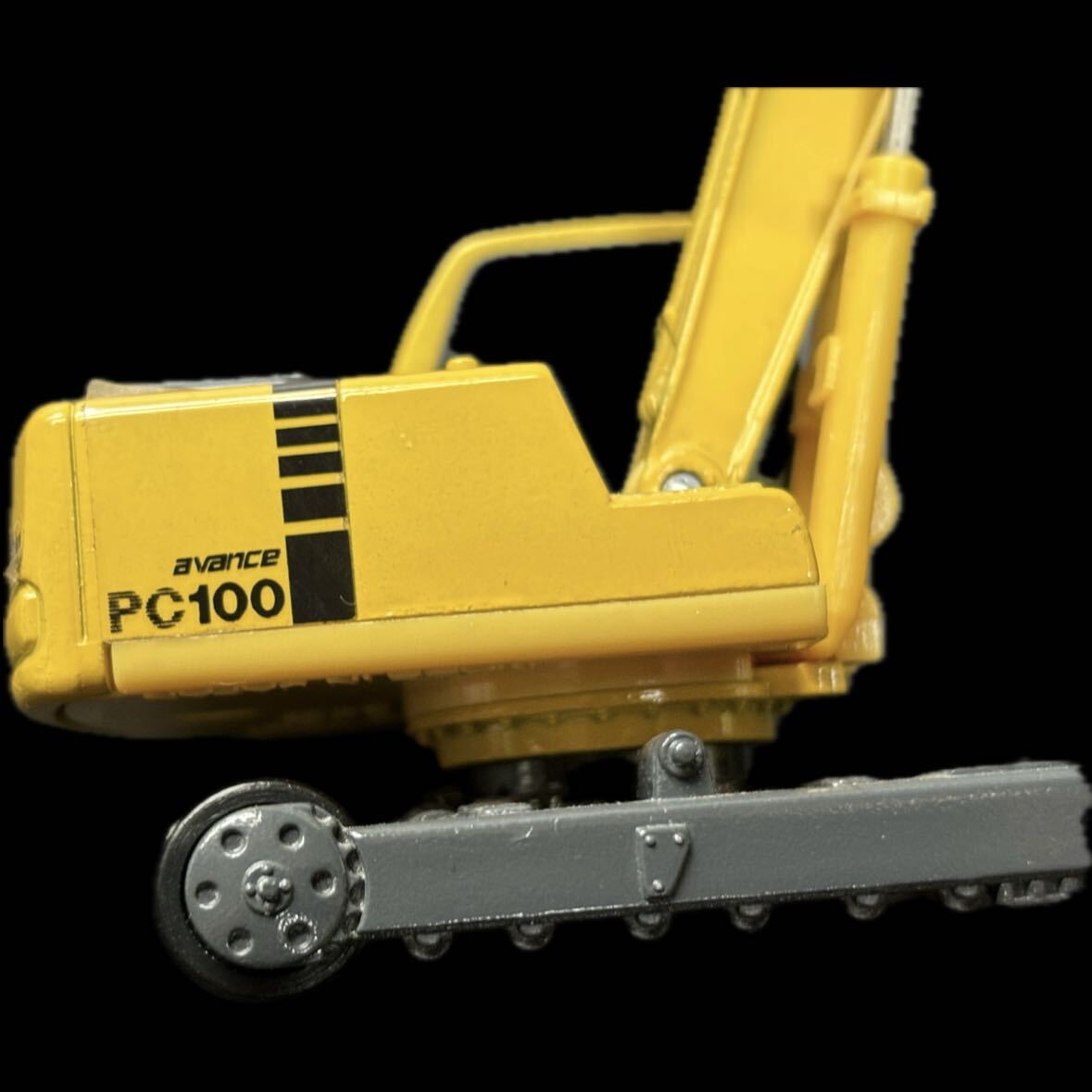 [.]KOMATSU Komatsu экскаватор PC100 сделано в Японии миникар .. машина тяжелое оборудование б/у не продается 