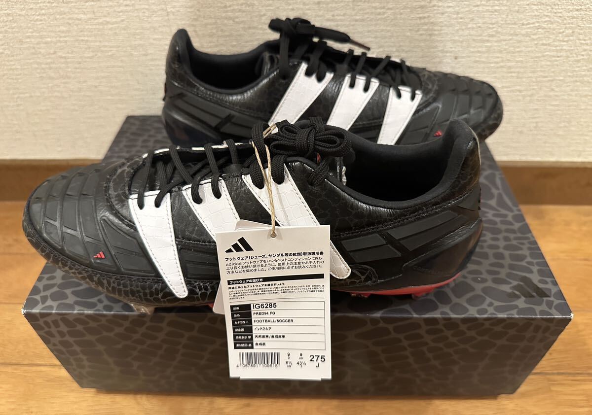 adidas Predator 94 FG Core Black 27 5cm アディダス adidas Predator 94 FG Core Black 27 5cm アディダス