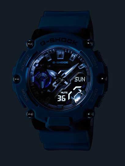 1 jpy ~1 start ocean blue G-shock G shock ... carbon core reimport new goods unused genuine article 200m waterproof men's wristwatch Casio CASIO military 