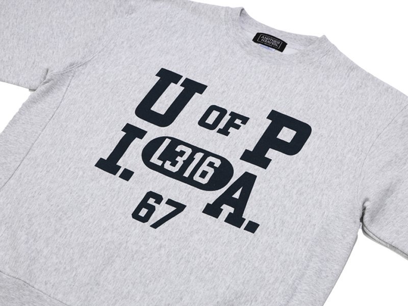 1円～80s Heavyweight U of P I. A. Logo Another Heaven/アナザーヘブン新品未使用/正規品スウェット/藤原裕リバースウィーブサイズM_画像3