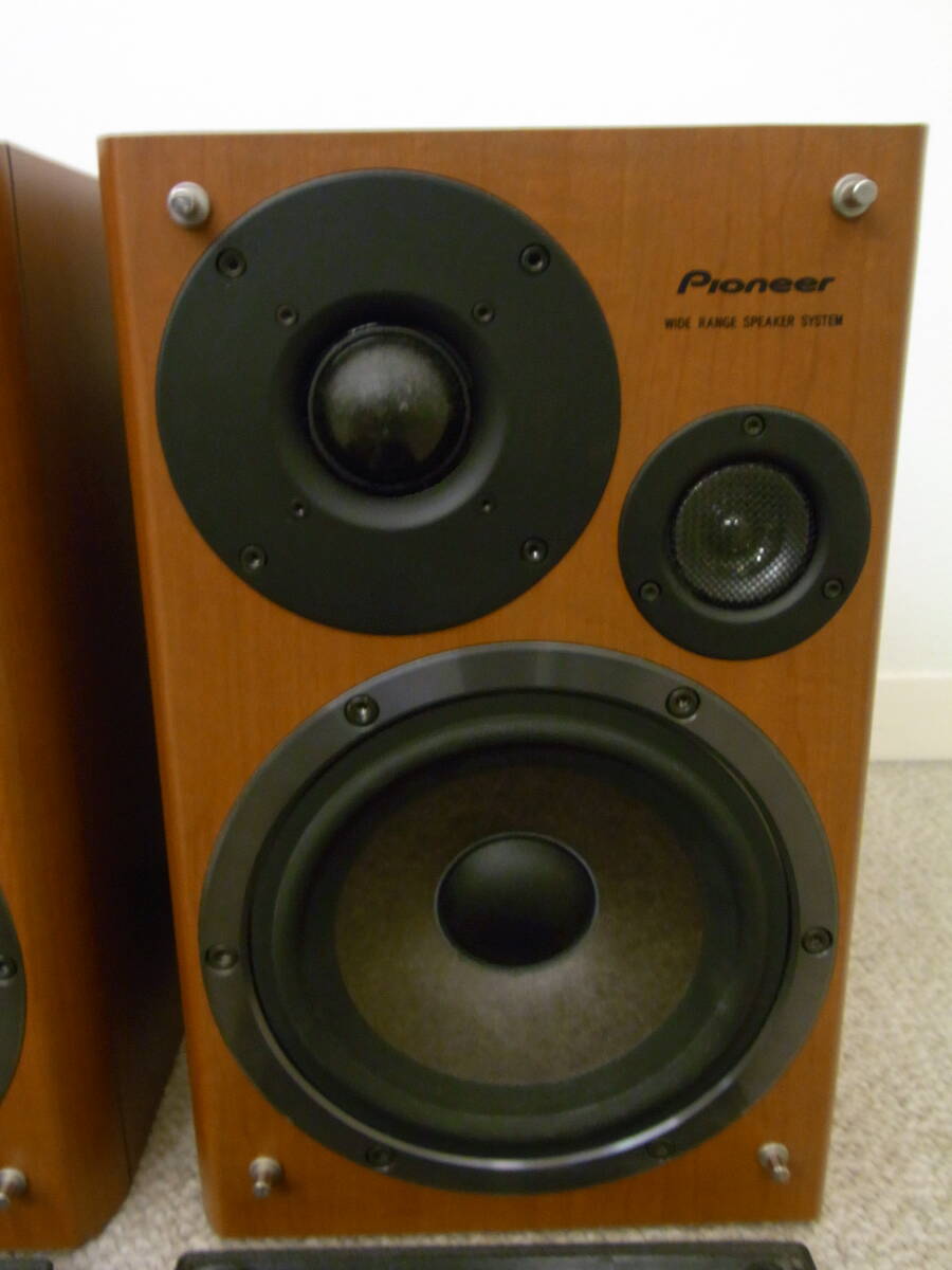 パイオニア Pioneer スピーカー ペア S-N902-LR wide range speaker system おまけ付_画像4