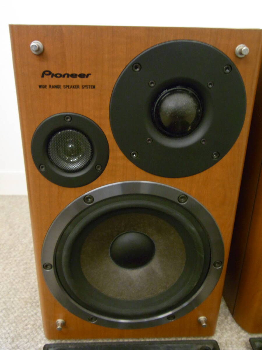 パイオニア Pioneer スピーカー ペア S-N902-LR wide range speaker system おまけ付