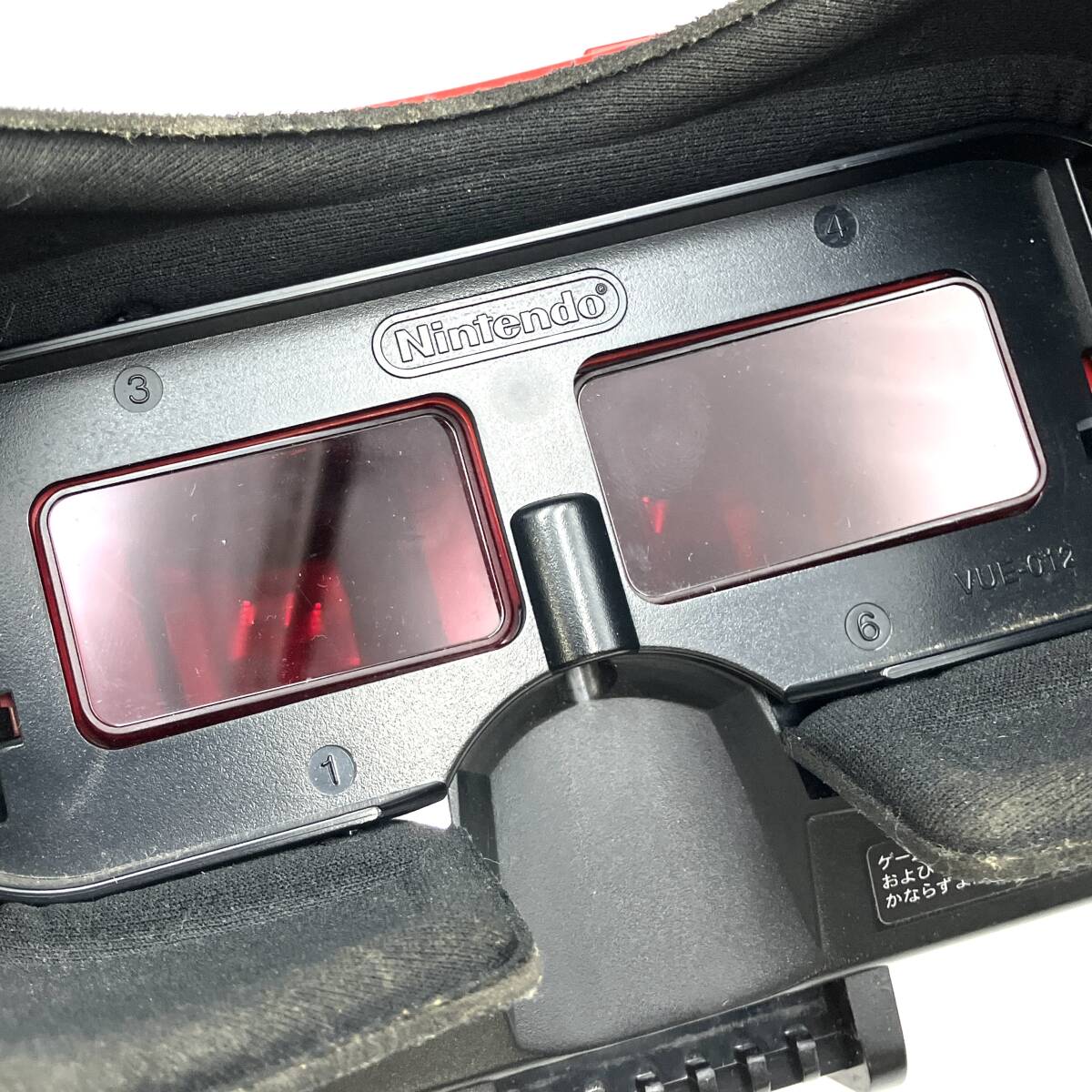 ジャンク『VIRTUAL BOY VUE-001 ニンテンドー 付属品 箱付き』バーチャルボーイ VB 任天堂 レトロゲーム 現状品 D-4696の画像6