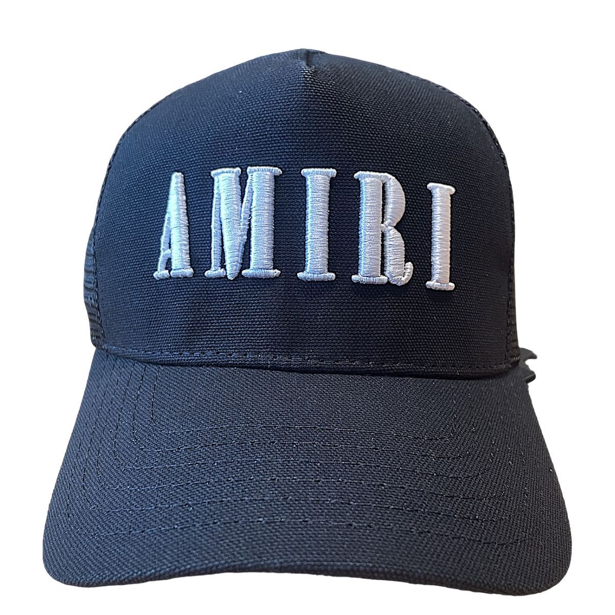 確実正規品 人気モデル AMIRI ロゴ トラッカーキャップ ブラック 確実正規品 人気モデル AMIRI ロゴ トラッカーキャップ ブラック