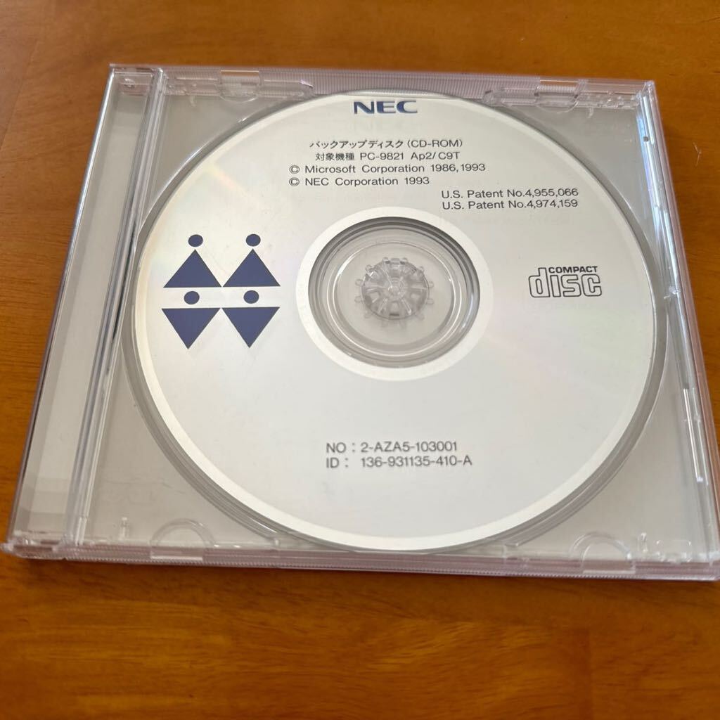 [ Junk ]PC-9821 Ap2 резервная копия диск 