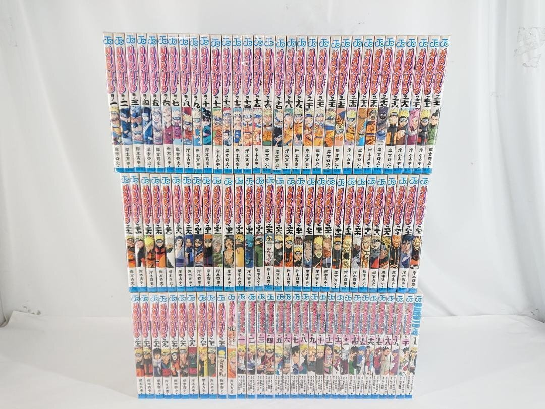  Naruto all 72 volume + out .1 pcs. + bolt 1-20 volume + extra attaching set .book@. history used present condition goods [1 jpy start ]