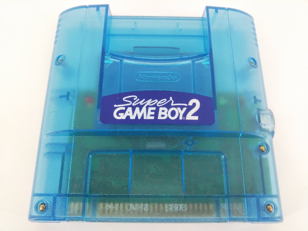 ニンテンドー Nintendo スーパーゲームボーイ 2 Super GB2 SHVC-042 箱無し本体のみ 動作OKの画像1