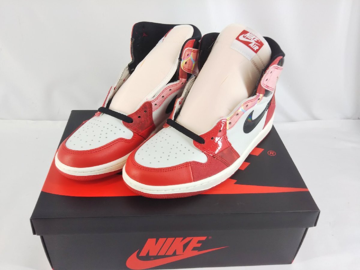 NIKE ナイキ AIRJORDAN1 RETROHIOG スパイダーマン DV1748-601 AJ1 27.5cm スニーカー 【未使用】_画像1