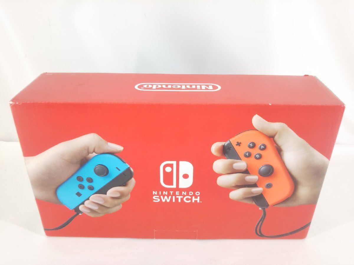 任天堂 Nintendo Switch 本体 バッテリー強化モデル ネオン 初期化済 動作OK_画像2