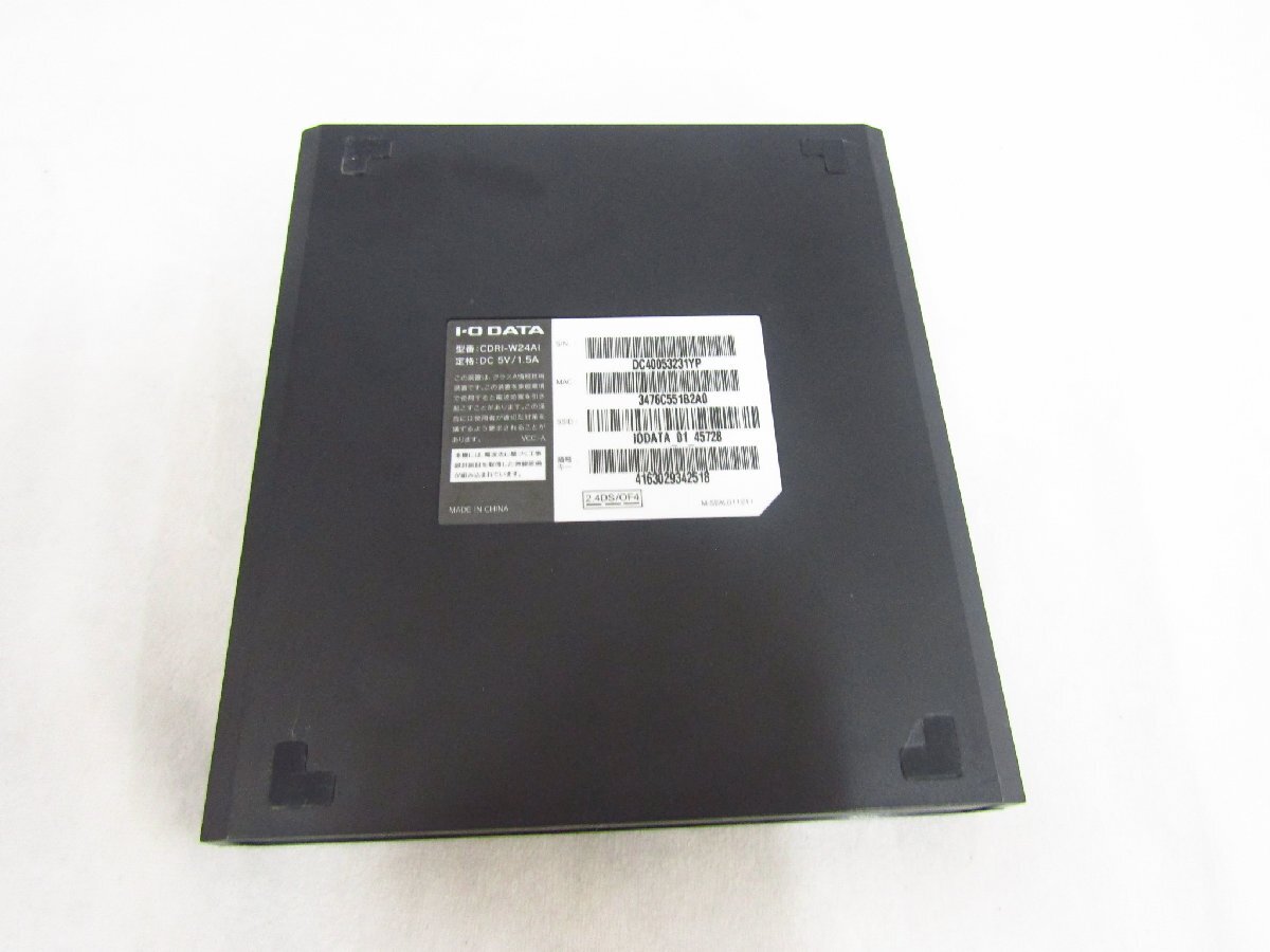 I-O DATA CDRI-W24AI CDレコ ジャンク品 ★5565_画像7