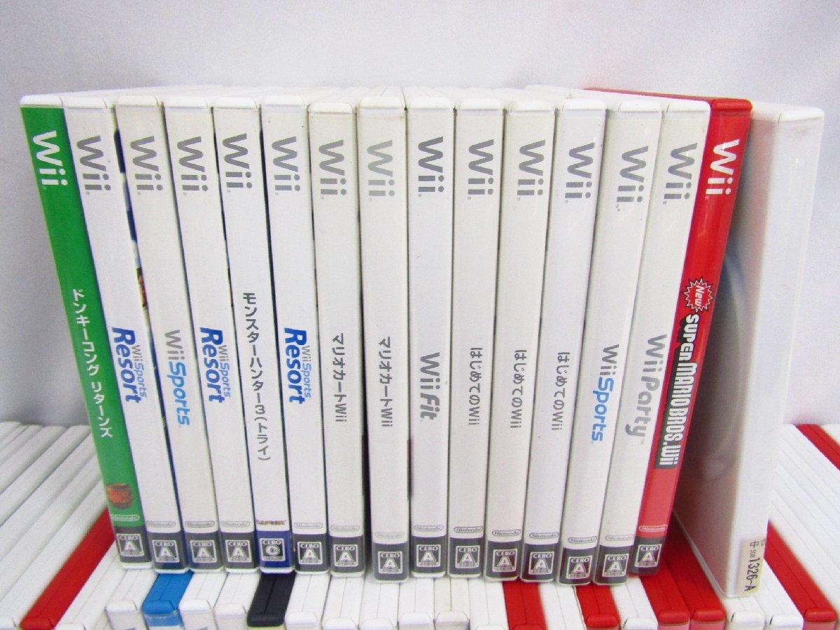 1円スタート Wii ソフト Wii 大量 まとめ売り セット売り セット 1スタ ジャンク品 ◆5592_画像5