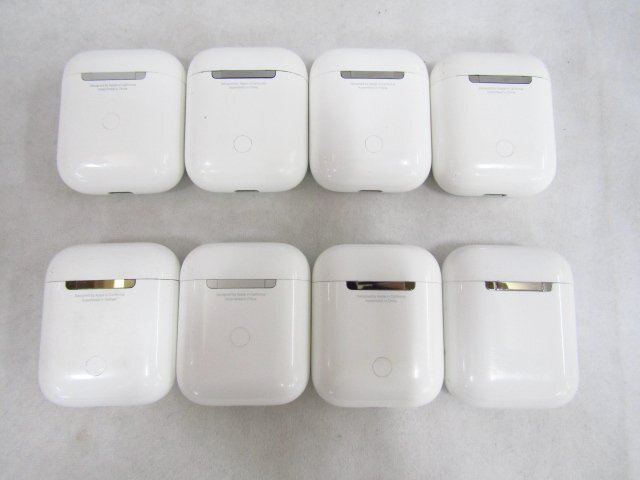 Apple AirPods 第2世代 アップル エアポッズ 8台セット ジャンク品 ★5498_画像2