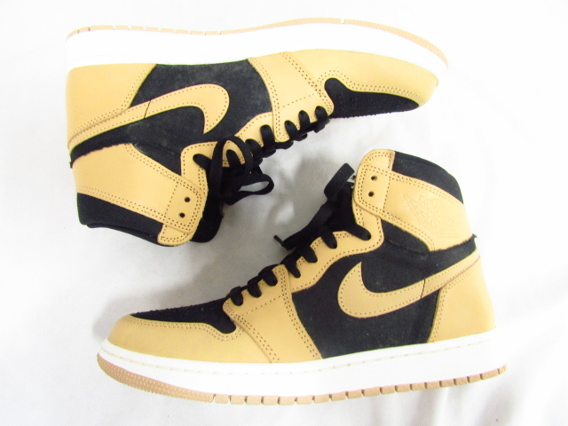 未使用 NIKE Air Jordan1 Retro High OG Vachetta Tan 555088-202 ナイキ エアジョーダン 27.0cm BOXあり 未使用品 ★130299_画像2