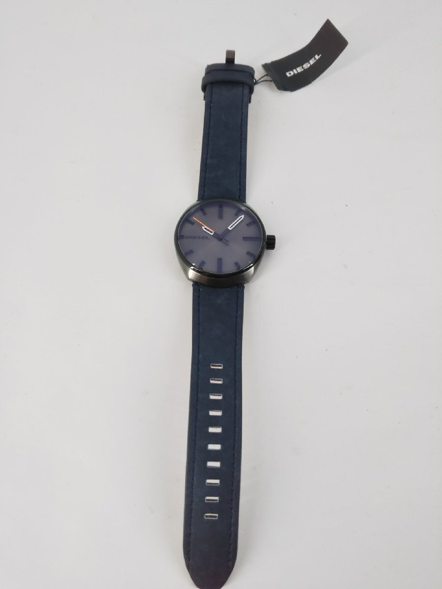 DIESEL ディーゼル クォーツ腕時計/アナログ/ラバー/GRY/DZ-1832 メンズ 時計_画像1