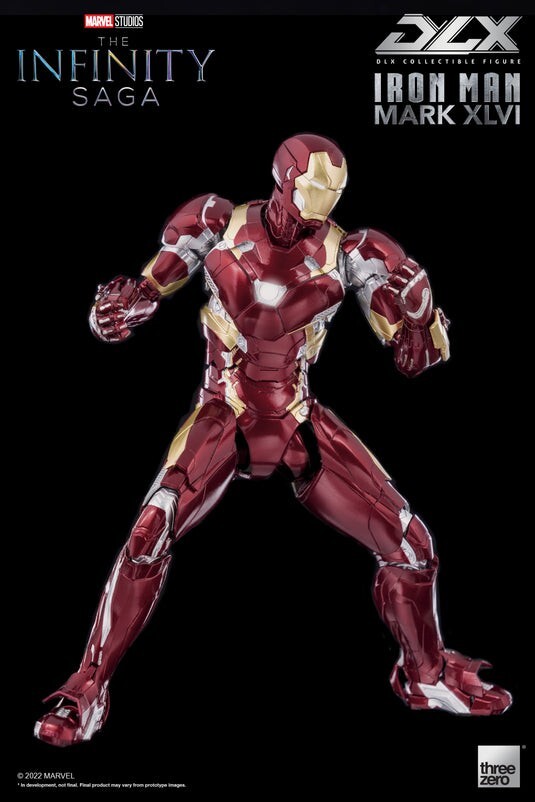 【未開封品】『インフィニティ サーガ』] DLX Iron Man Mark 46[DLX アイアンマン マーク46] 1/12スケール 送料無料】_画像1