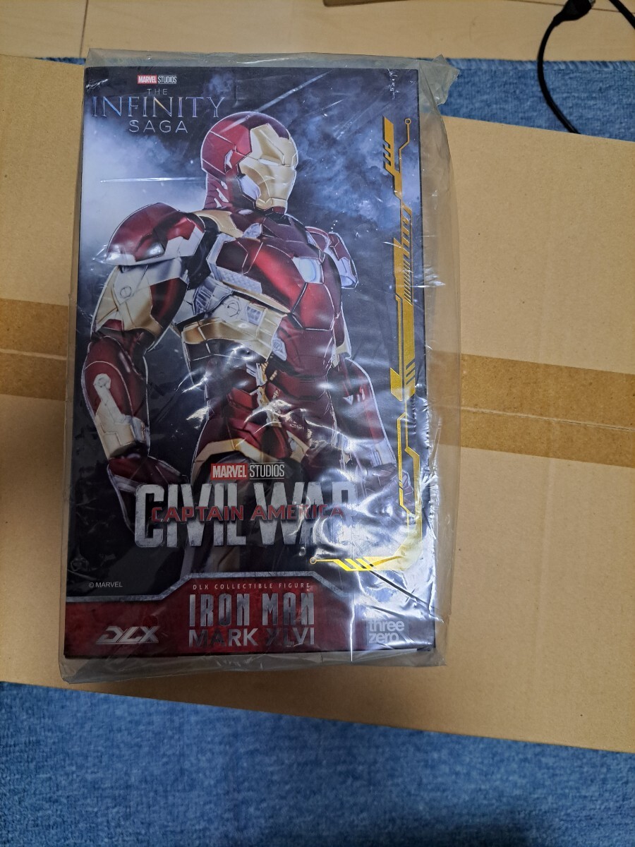 【未開封品】『インフィニティ サーガ』] DLX Iron Man Mark 46[DLX アイアンマン マーク46] 1/12スケール 送料無料】_画像2