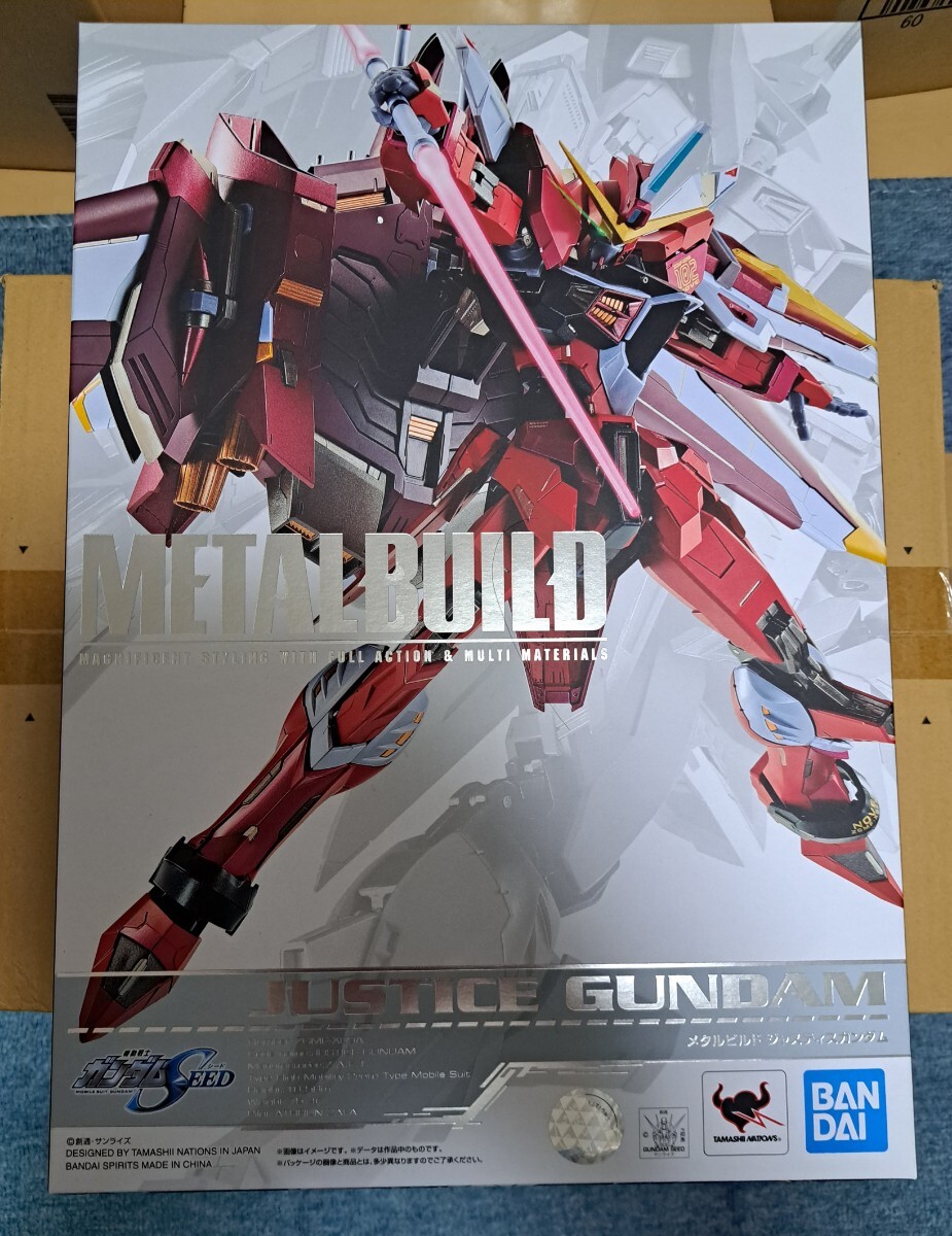 【未開封品】METAL BUILD ジャスティスガンダム【送料無料】_画像1