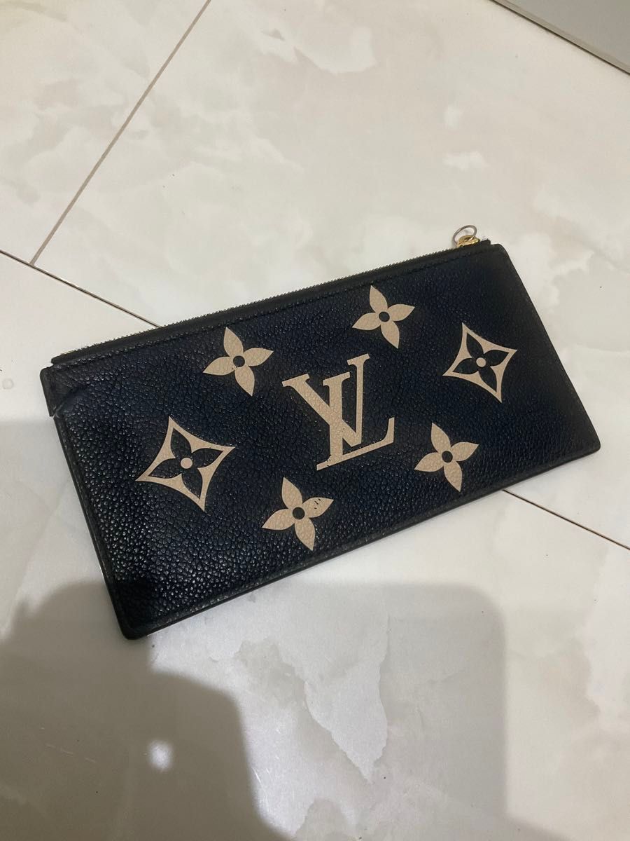 LOUIS VUITTON ルイヴィトン モノグラム アンプラント バイカラーポシェットの付属品