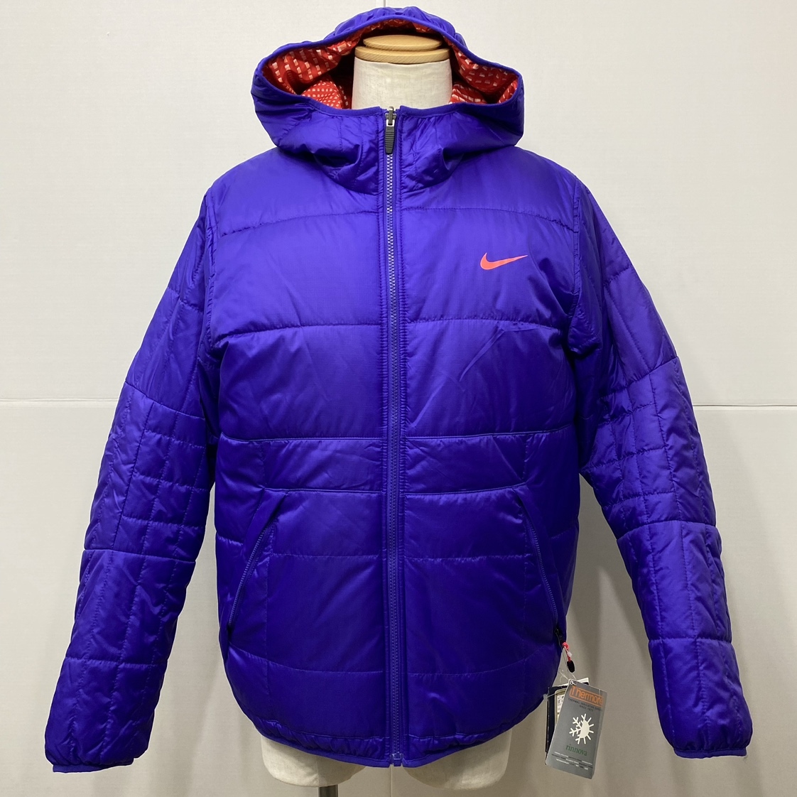 ko0509/07/70 1円～ 未使用 色焼けあり NIKE ALLIANCE HOODED JACKET REVERSIBLE ナイキ アライアンス フーデッド ジャケット 626926-530の画像1