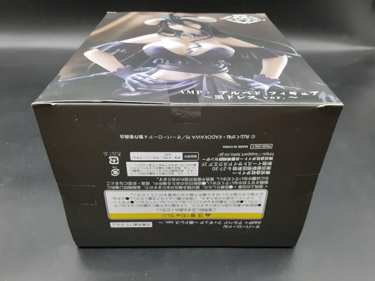 ta0510/05/27 未開封 フィギュア OVERLOAD IV AMP+ アルベドフィギュア 黒ドレスverの画像3
