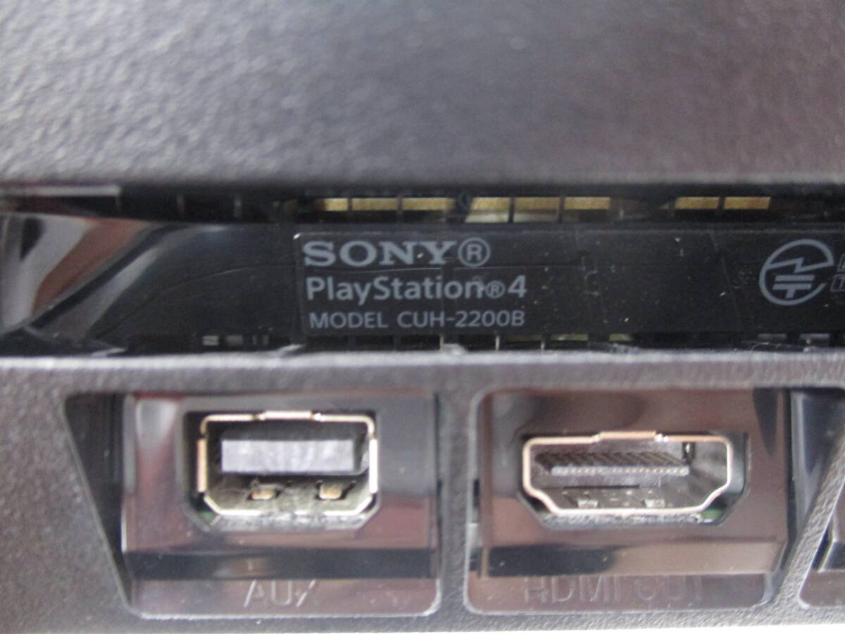 ay0515/12/25 現状品 PlayStation4 PS4 1TB CUH-2200B B01 ver.11.02_画像6