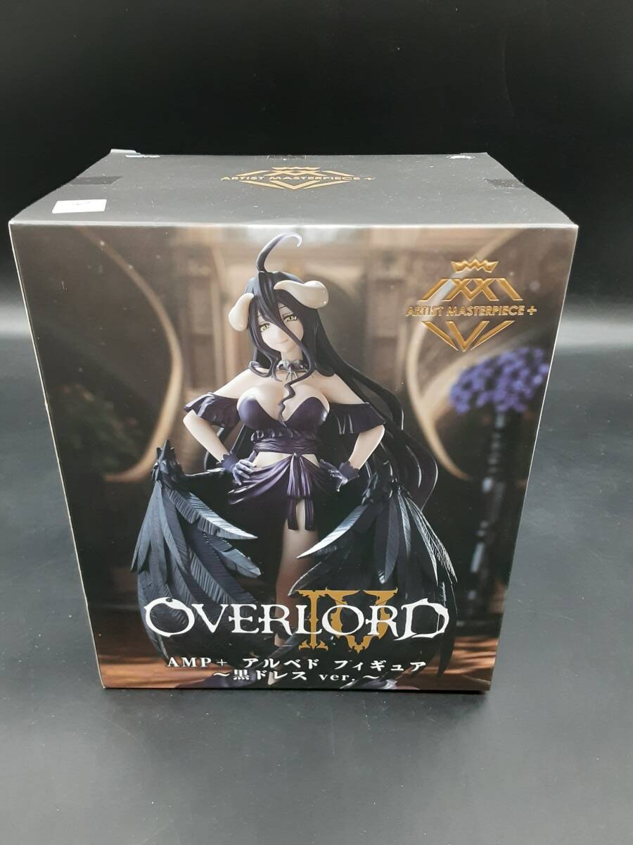 ta0510/05/27 未開封 フィギュア OVERLOAD IV AMP+ アルベドフィギュア 黒ドレスverの画像1