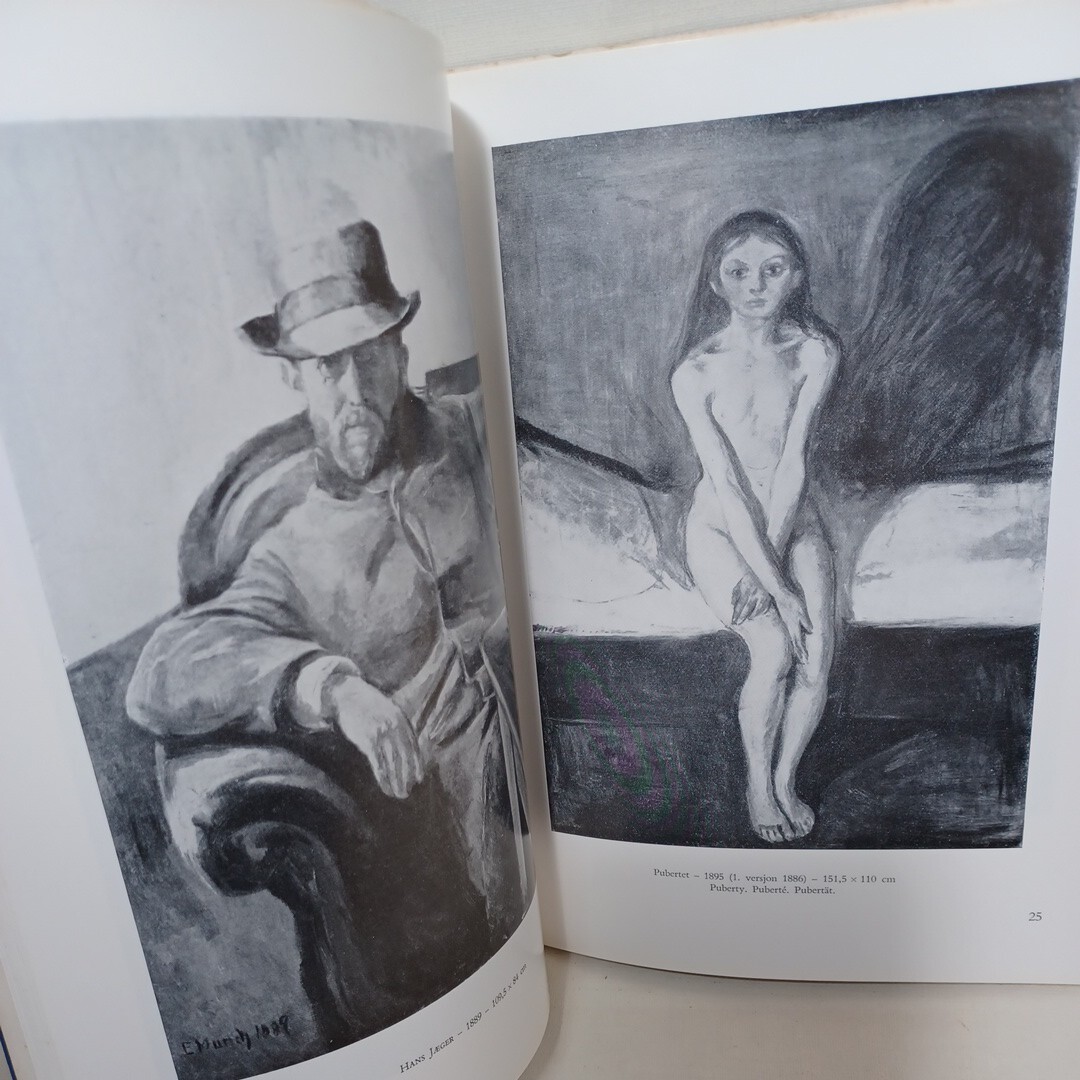 N3　国立美術館所蔵エドヴァルド・ムンクの絵画作品 「nasjonalgalleriet.1 Edvard Munch　53reproduksjoner」_画像4