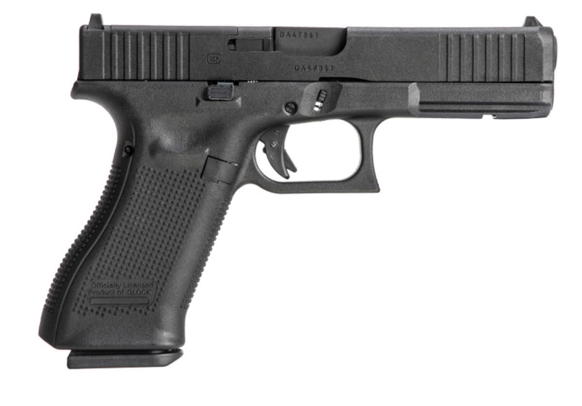 予備マガジン２本付属！BATON/バトン GLOCK/グロック17/G17 Gen5.mos CO2ガスブローバック