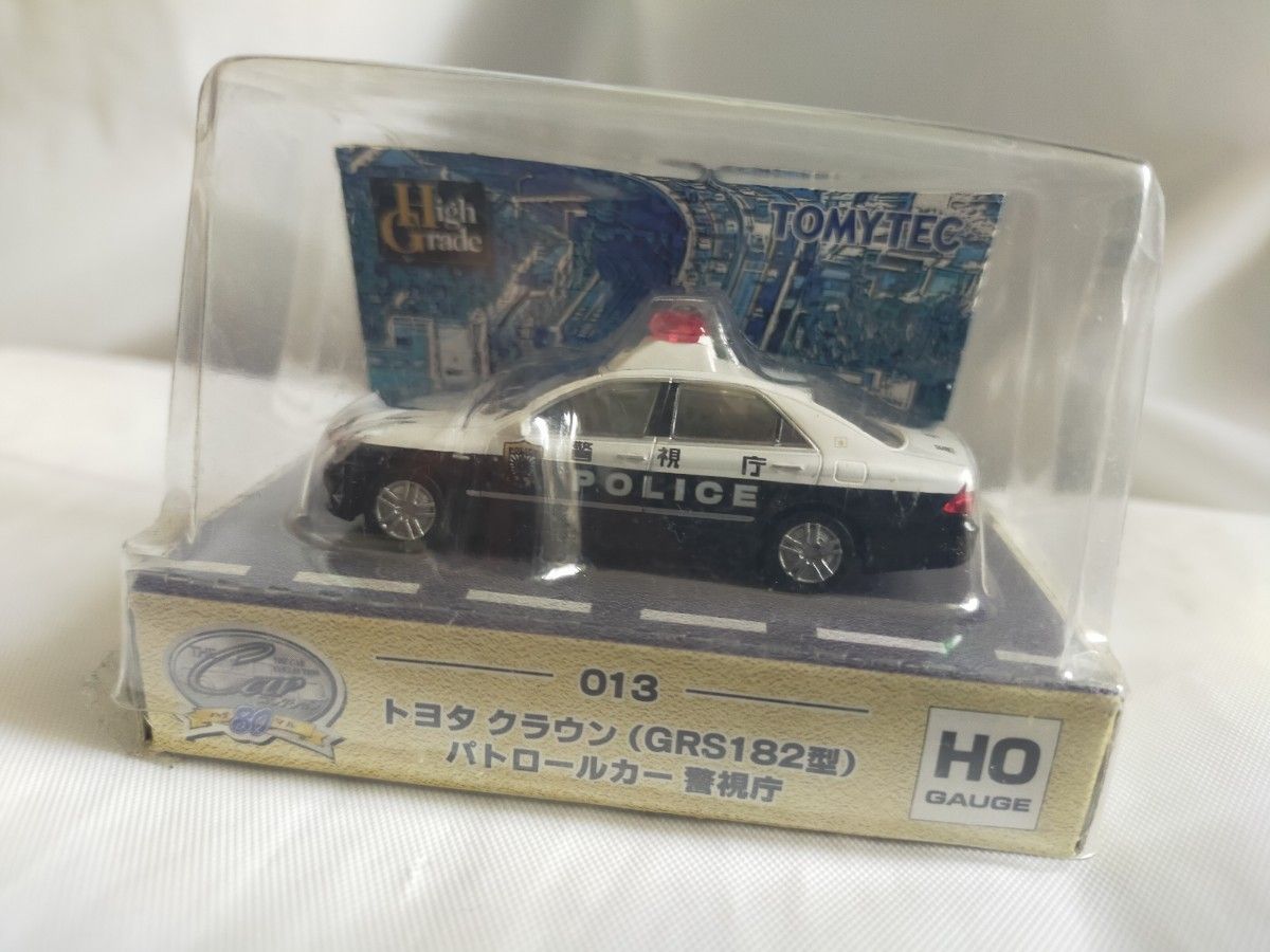 【中古】 カーコレクション80 トヨタ クラウン（GRS182型）パトロールカー 警視庁 + 交番