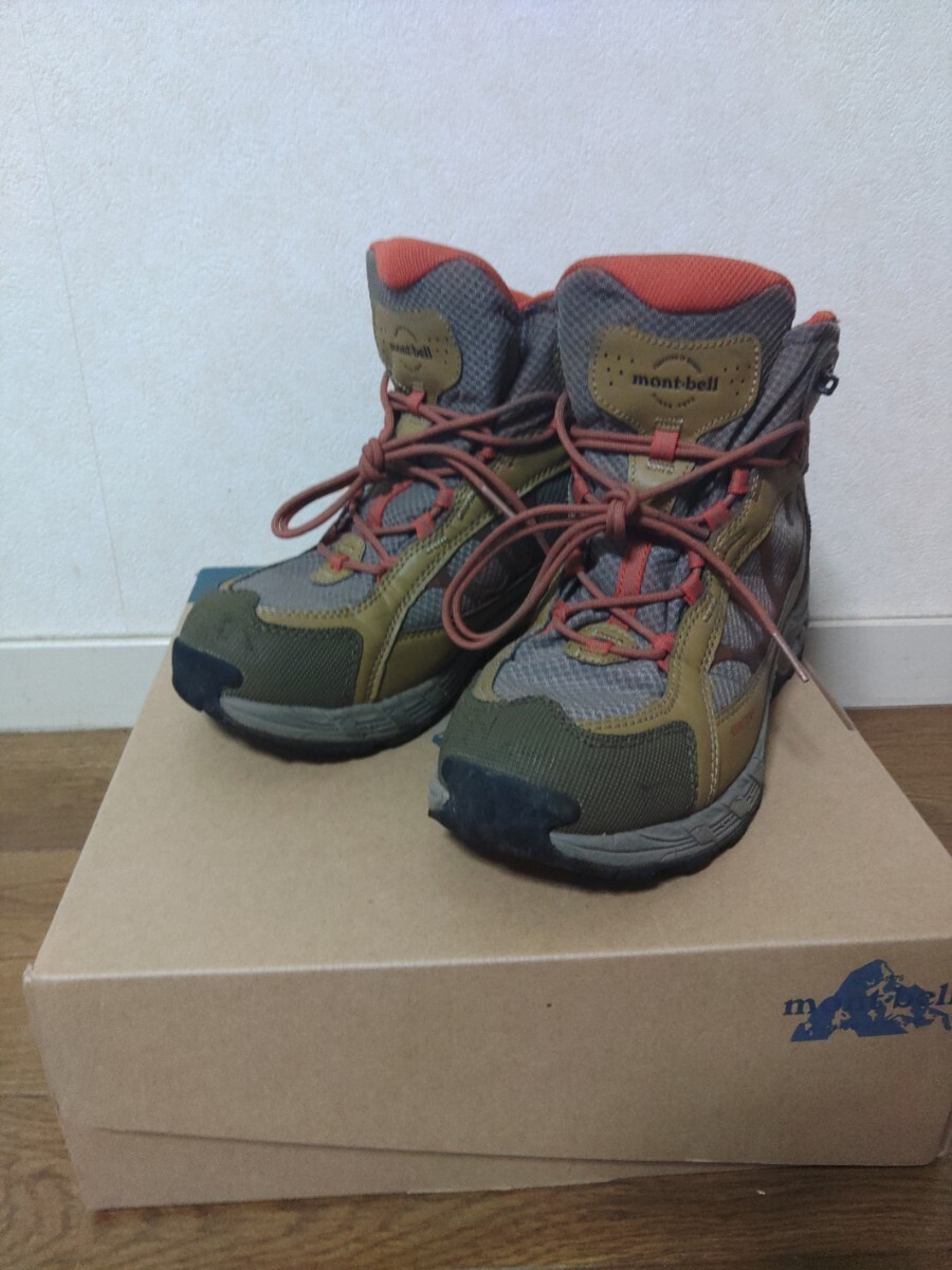 mont-bell trekking shoes mountain climbing shoes Gore-Tex GORE-TEX 24. beautiful goods 