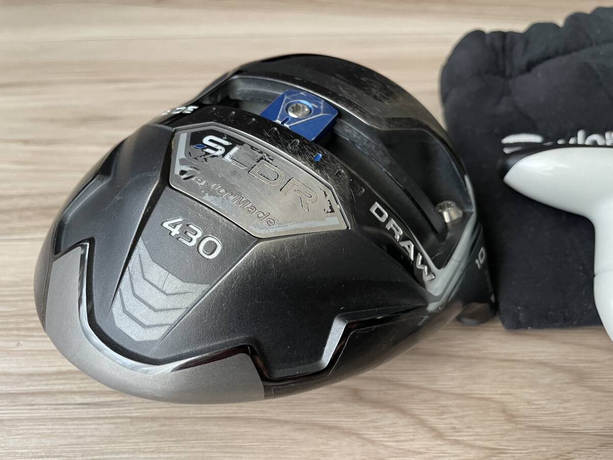 T1705【テーラーメイド】TaylorMade SLDR 430 TP 10°／レンチ付き／ヘッド単品_画像1