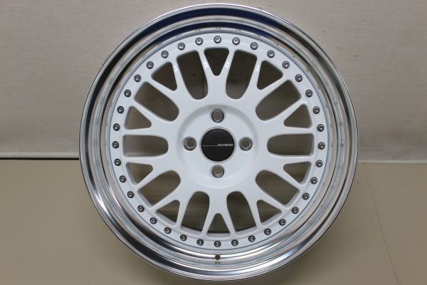 GARBINO G-TUNE FORGED NR-X2 17インチ 7.5J +39 100 4穴 Lo-Disk ガリ傷あり ガルビノ MINI ミニ R50 R52 R53 R55 R56 R57 R58 R59 中古_画像4