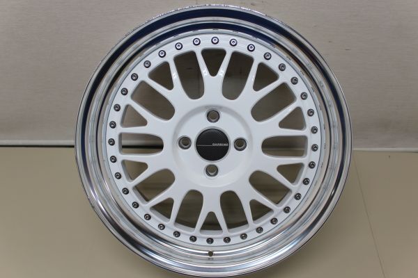 GARBINO G-TUNE FORGED NR-X2 17インチ 7.5J +39 100 4穴 Lo-Disk ガリ傷あり ガルビノ MINI ミニ R50 R52 R53 R55 R56 R57 R58 R59 中古_画像5