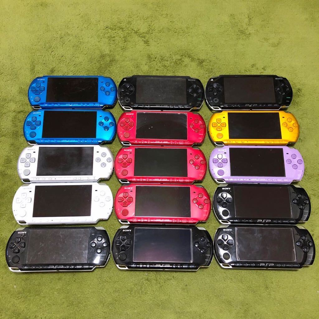 PSP 本体／3000 × 13／1000 × 2／まとめ ジャンク 15台