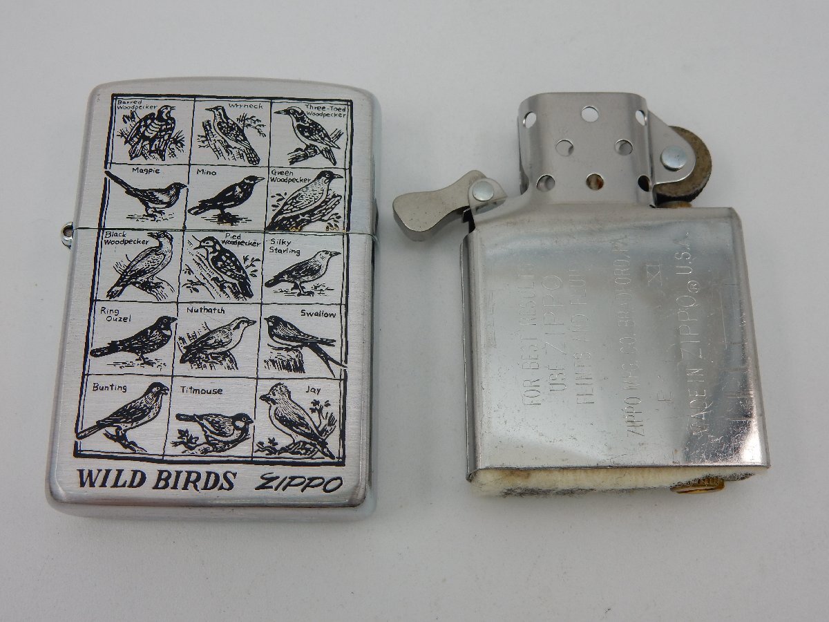 未使用品？Zippo WILD BIRDS 1996 現状で 1の画像7