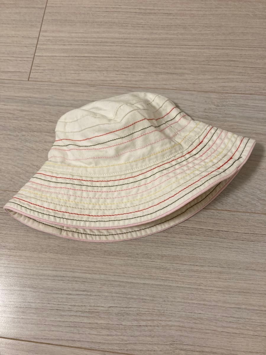 ギャップGAP ベビー用帽子 6-12ヶ月用 バケットハット ハット コットン 