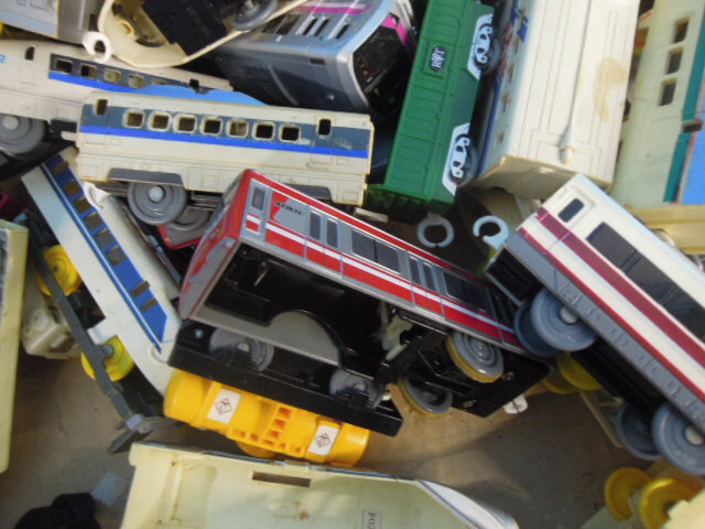 * summarize Plarail vehicle various color burning * damage * scribbling equipped * Junk #100