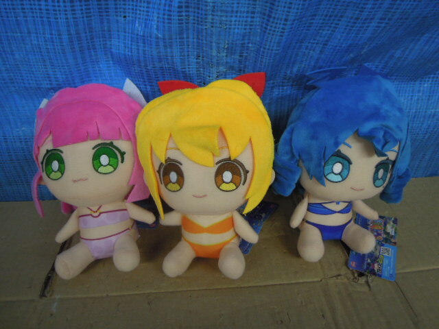 * prize gift sea monogatari .... soft toy 3 kind set * present condition goods #80