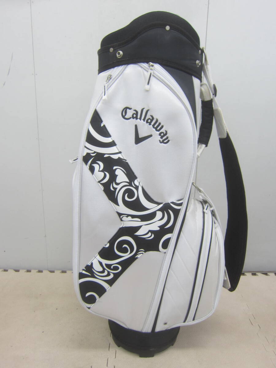 ★129）キャディバック・レディース「キャロウェイ/Callaway」　6分割　　※汚れ、使用感現状品■160_画像6