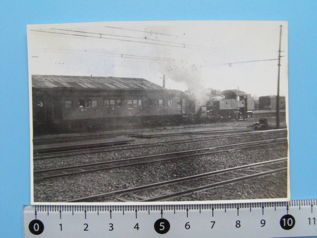 (J53)993 写真 古写真 電車 鉄道 鉄道写真 蒸気機関車 C11289 昭和25年6月5日 茅ヶ崎 SL_画像1