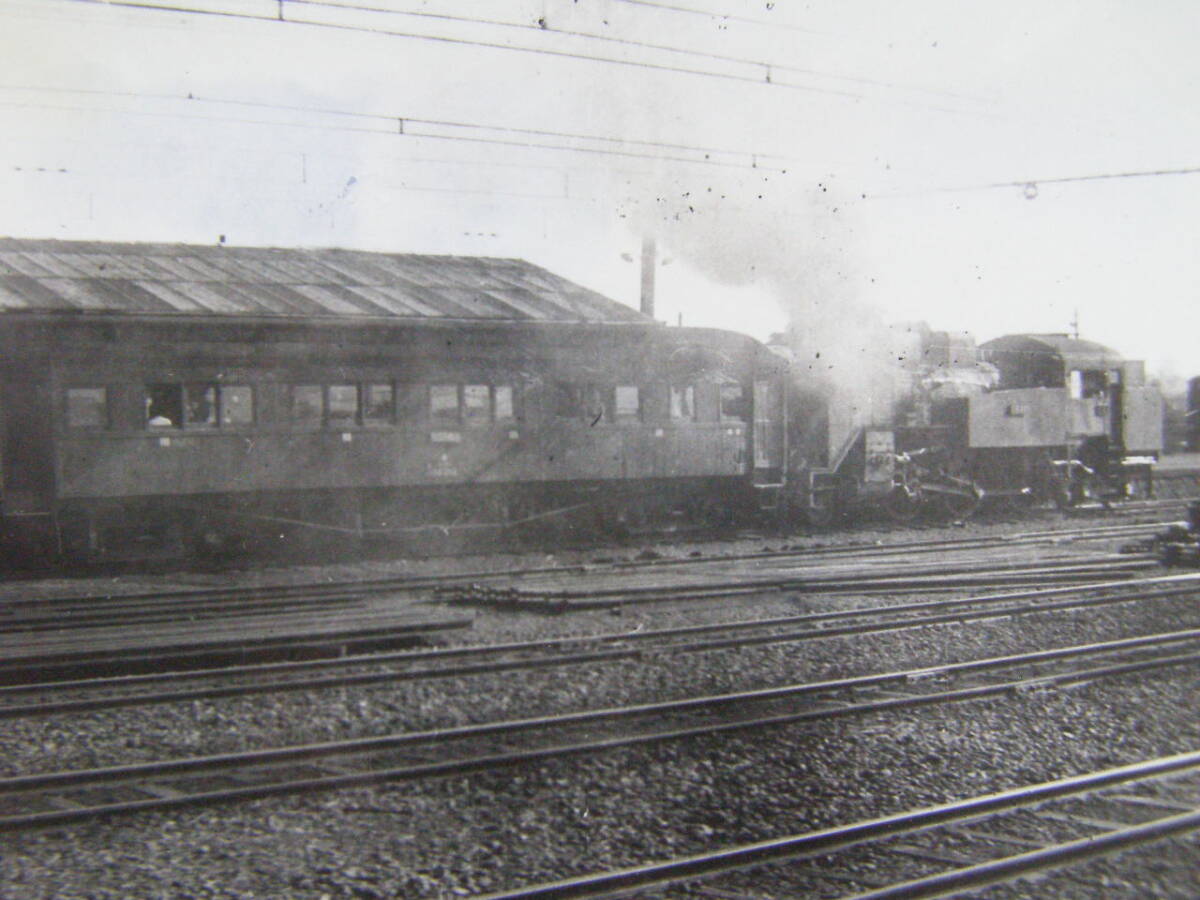 (J53)993 写真 古写真 電車 鉄道 鉄道写真 蒸気機関車 C11289 昭和25年6月5日 茅ヶ崎 SL_画像2