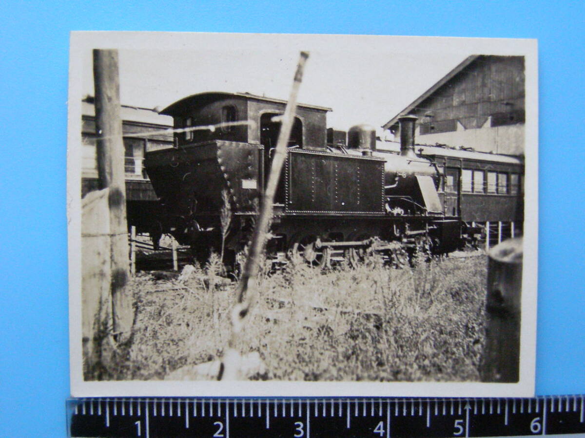 (J53)59 photograph old photograph train railroad railroad photograph steam locomotiv SL